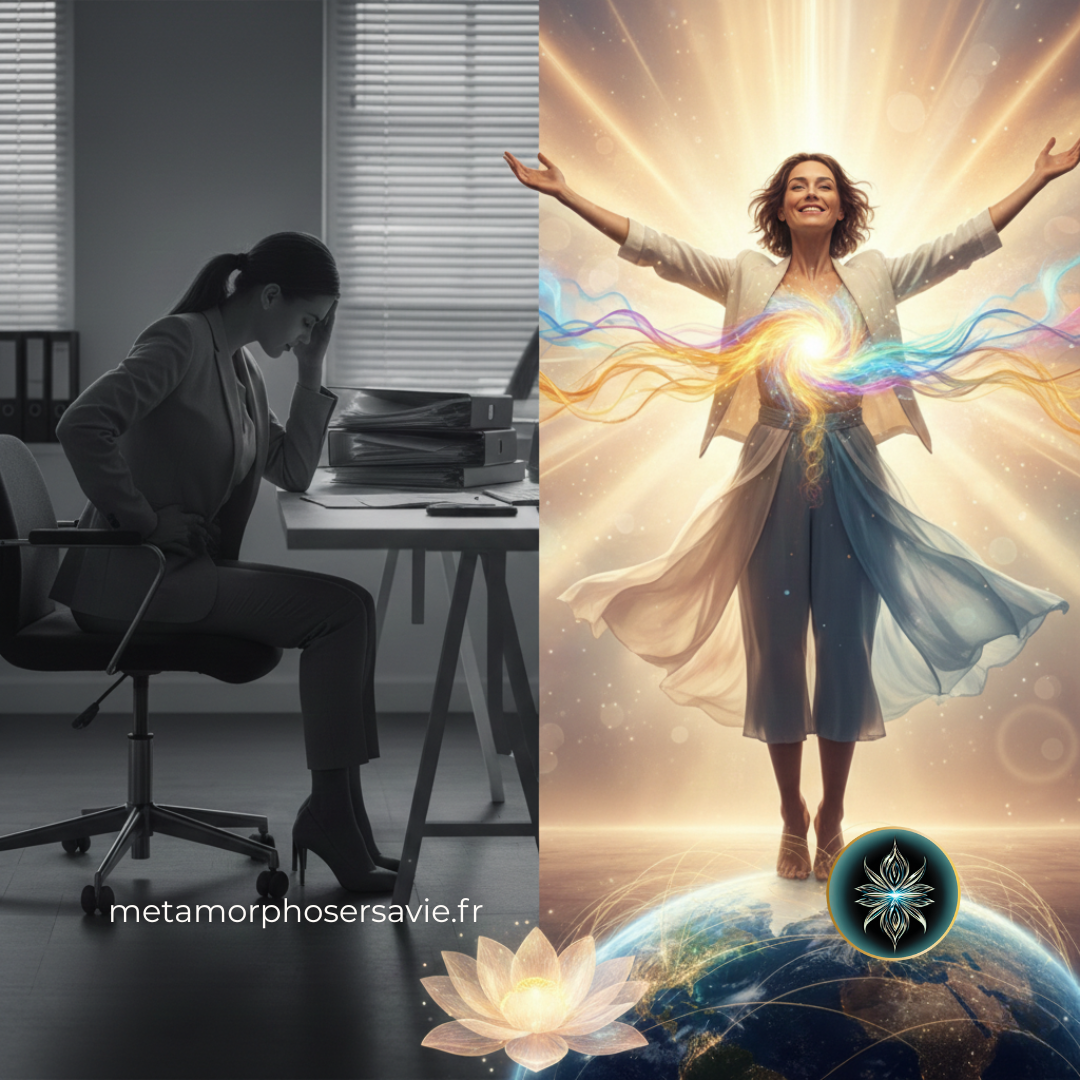 Quand la dissonance cognitive au travail cache des blocages énergétiques plus profonds  😊