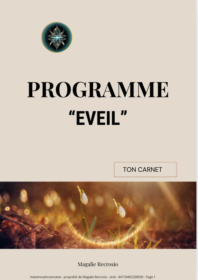 Programme "Éveil" : Carnet d'identification émotionnelle